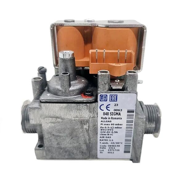 Газовый клапан Sit Sigma 848 для конденсационного котла Immergas Vitrix 1.039668 (00000062722)