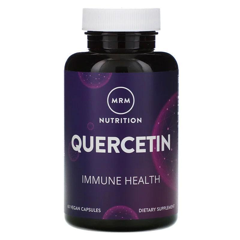 Кверцетин MRM Nutrition Quercetin поддержка иммунитета и здоровья сосудов 60 веганских капс. 500 мг