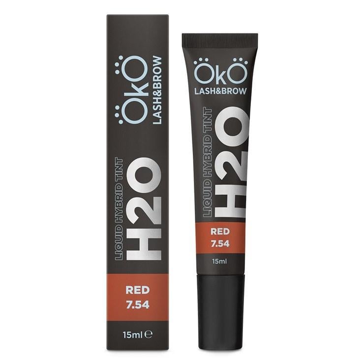 Фарба для брів та вій Око Liquid Hybrid Tint H2O 7,54 Red (011193) Фарба для брів та вій Око Liquid Hybrid Tint H2O 7,54 Red (011193)