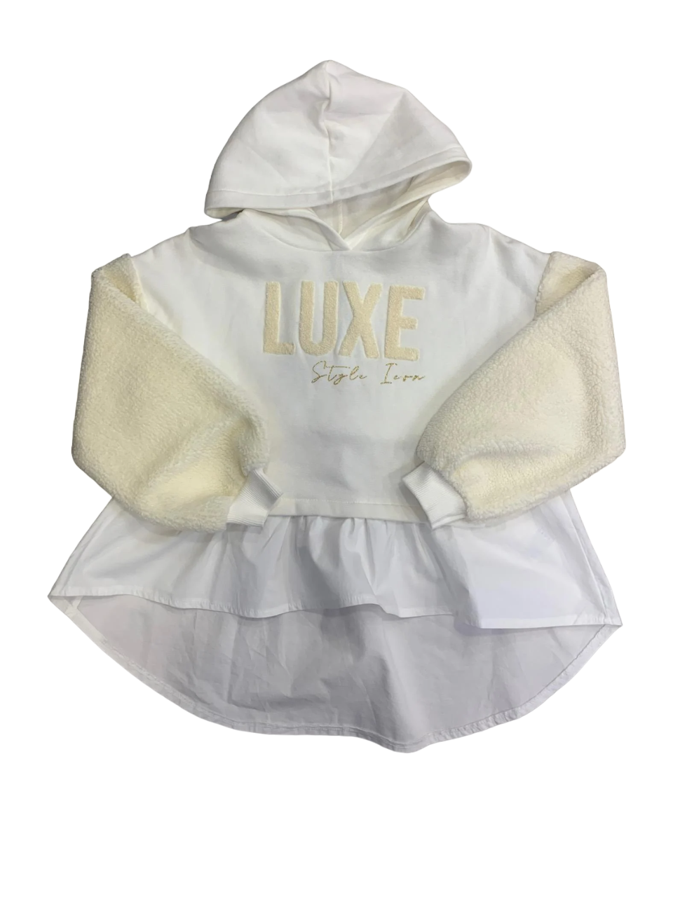 Худи River Island 7/8 лет 128 см Молочный (0012684)