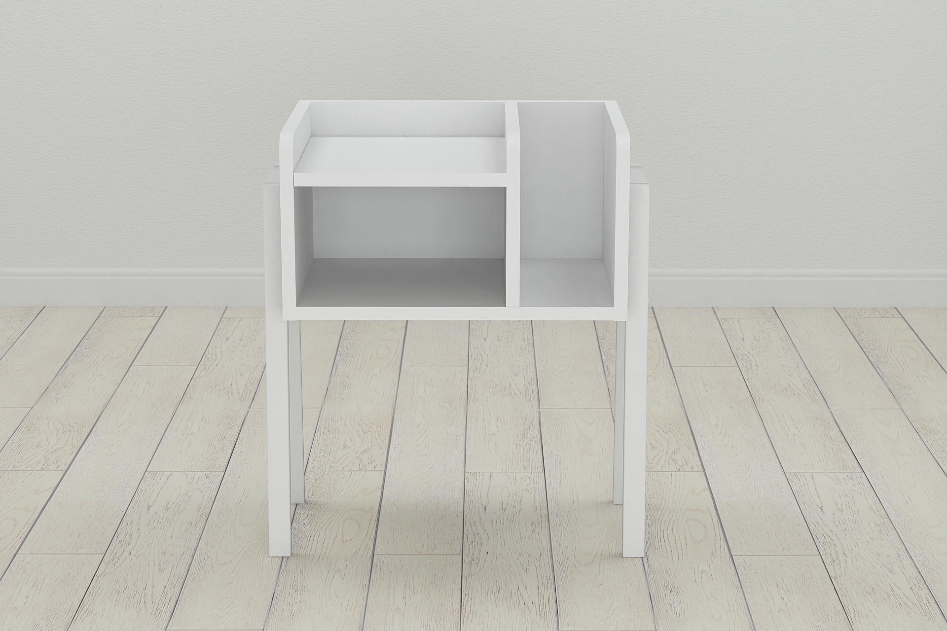 Тумба модульная Ferrum-decor Амели металл/ДСП 16 мм 540x450x320 мм Белый (FRD-103011)