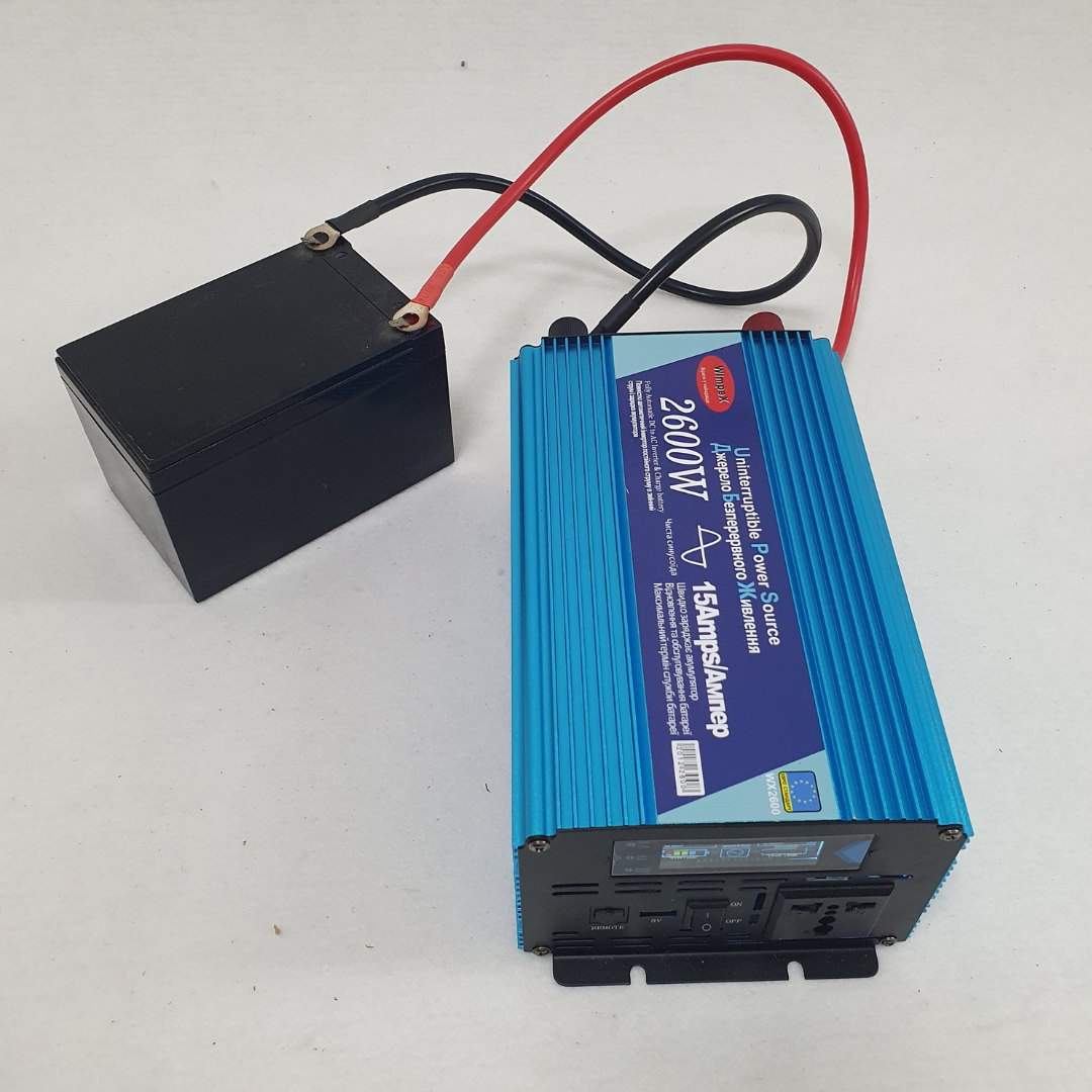 Автомобильный инвертор/преобразователь Power Inverter Wimpex 2600W с защитой от перегрузки X26-W00 - фото 10