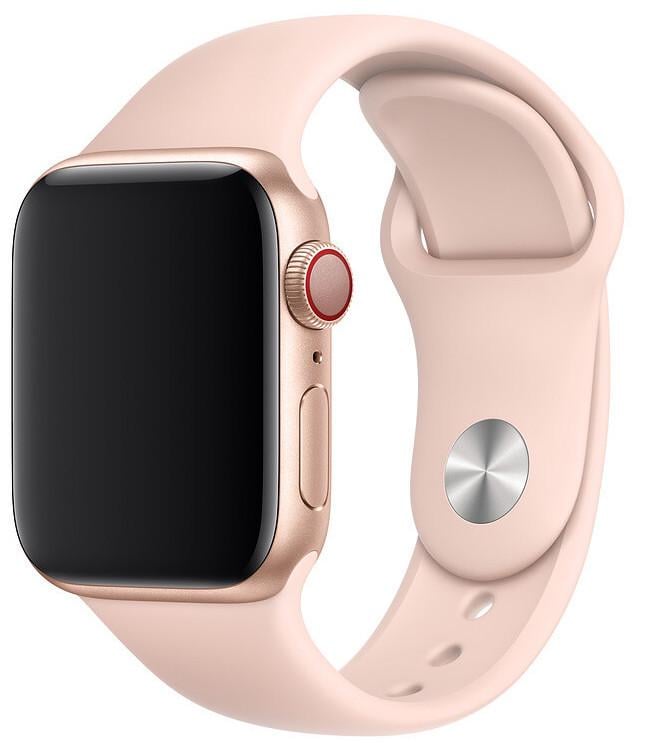 Силіконовий ремінець Band Sport Series for Apple Watch 38/40/41mm, Pink Sand (HC)