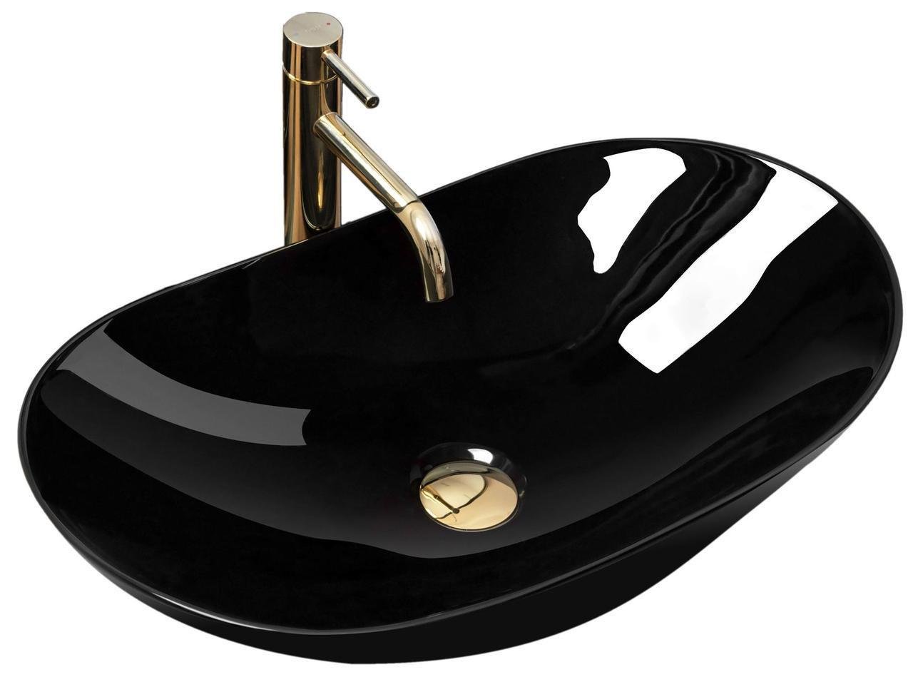 Умивальник накладний Rea ROYAL 60 Black (2808389801)