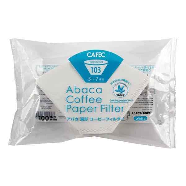 Фильтры бумажные Cafec Abaca Trapezoid Filter Paper 103 100 шт.
