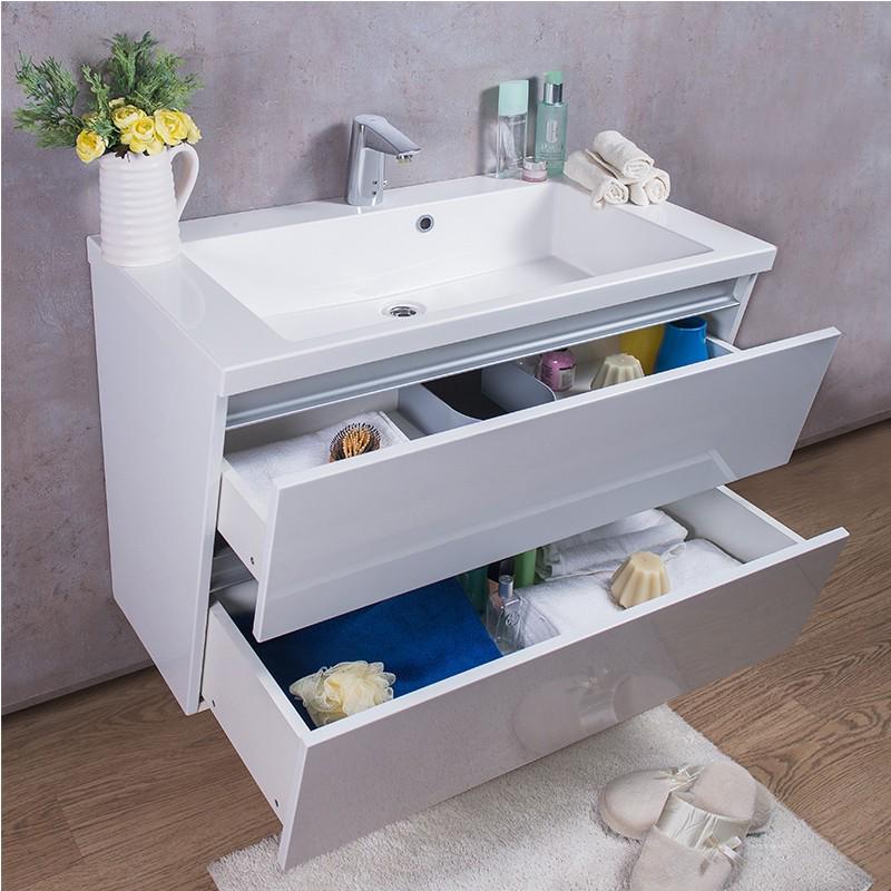 Тумба подвесная Fancy Marble Cyprus 85 с раковиной Peggy 850С Белый - фото 3 Тумба подвесная Fancy Marble Cyprus 85 с раковиной Peggy 850С Белый - фото 3