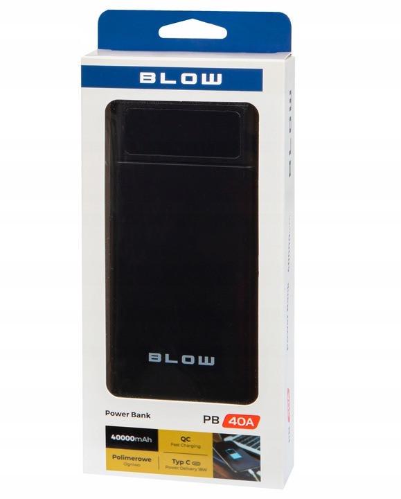 Повербанк Blow 40000 mAh Black (81-13112)