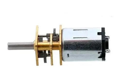 Мотор-редуктор постійного струму 12GAN20 12В 60 об/хв мікромотор з металевим редуктором (2248-74caf)