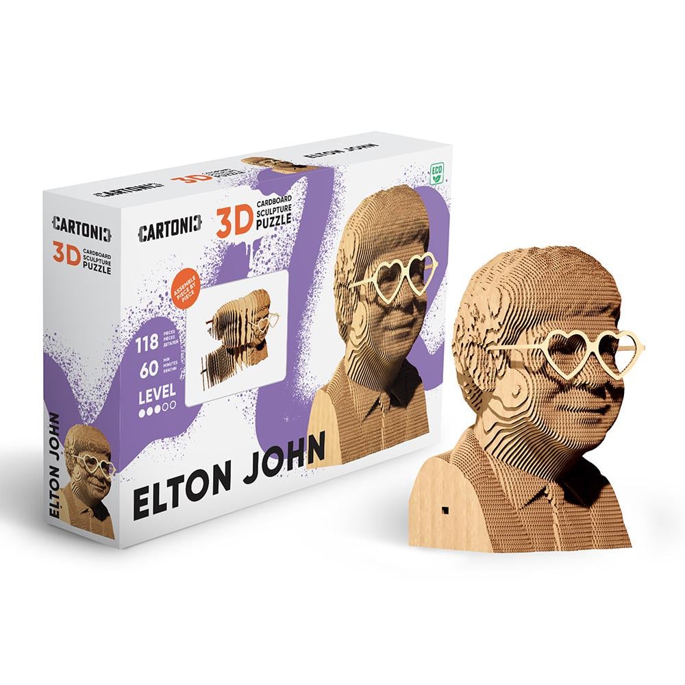 Пазл-конструктор 3D картонный Cartonic 3D Puzzle ELTON J Элтон Джон (33394456)
