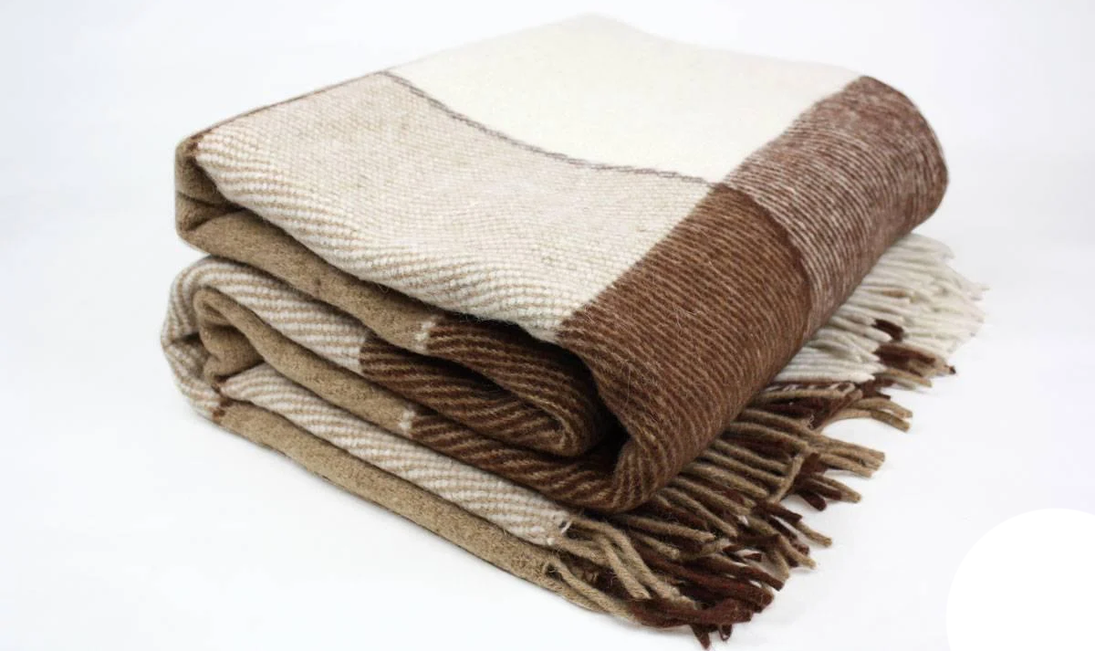 Плед Luxe 0002 140х200 см Коричневый/Бежевый - фото 1 Плед Luxe 0002 140х200 см Коричневый/Бежевый - фото 1