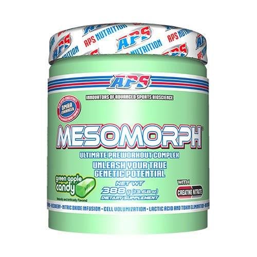 Передтренувальний комплекс Mesomorph Geranium Extract 388 г Green Apple Candy (00000012689)