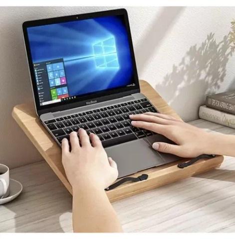 Подставка бамбуковая для ноутбуков/планшетов и книг 28х21х18,5 см Коричневый - фото 14 Подставка бамбуковая для ноутбуков/планшетов и книг 28х21х18,5 см Коричневый - фото 14