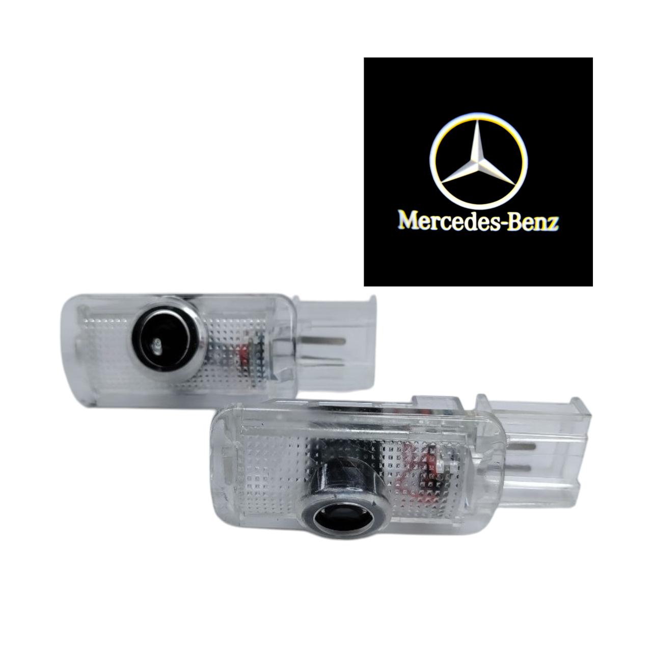 Підсвічування на двері автомобіля світлодіодне штатне з логотипом Mercedes R/ML/GL (2479062951) - фото 2 Підсвічування на двері автомобіля світлодіодне штатне з логотипом Mercedes R/ML/GL (2479062951) - фото 2