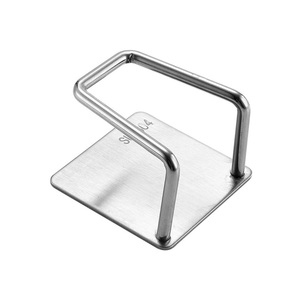 Крючок-подставка под мочалку для кухонной раковины 5916 4,5х4,5х3 см серебристый (4259132) - фото 3 Крючок-подставка под мочалку для кухонной раковины 5916 4,5х4,5х3 см серебристый (4259132) - фото 3