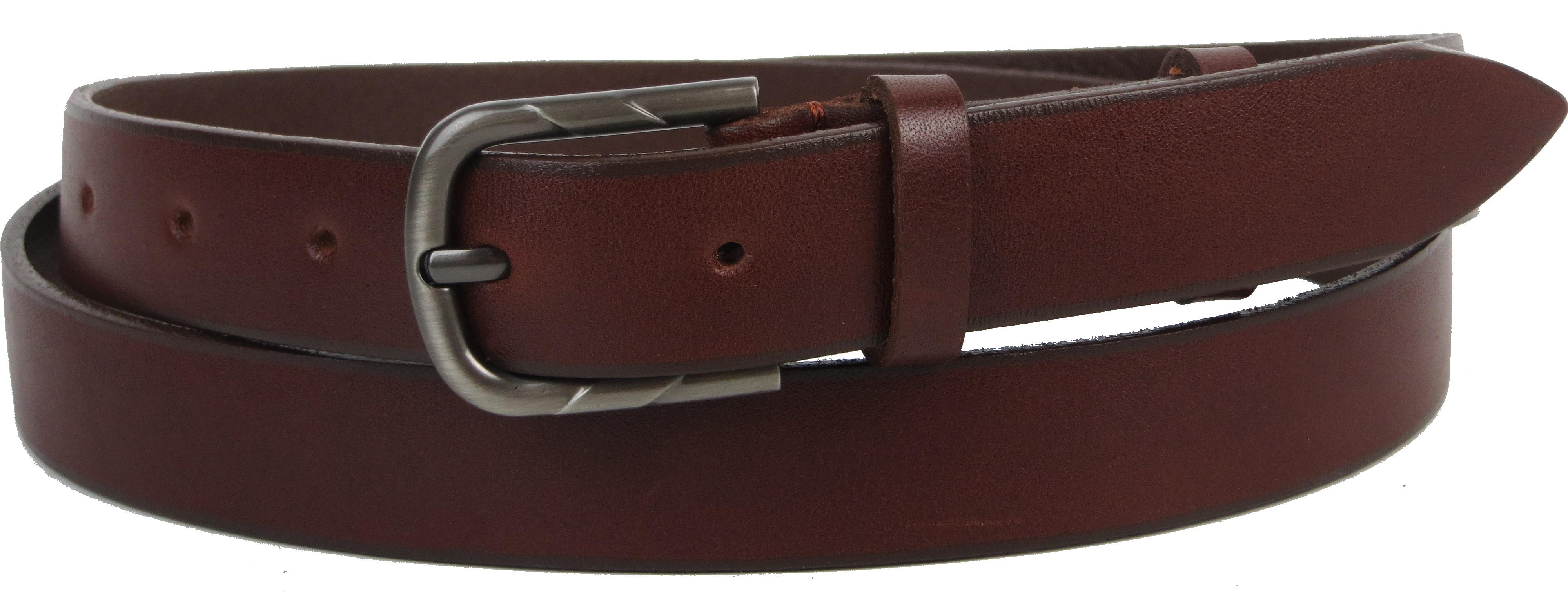 Женский ремень Skipper кожаный Коричневый (1428-30)