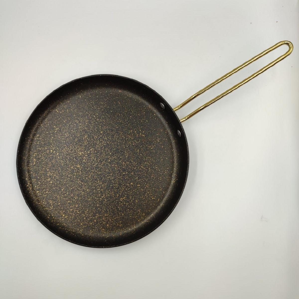 Сковорода блинная OMS Collection 3234 26 см Black/Gold (83743)