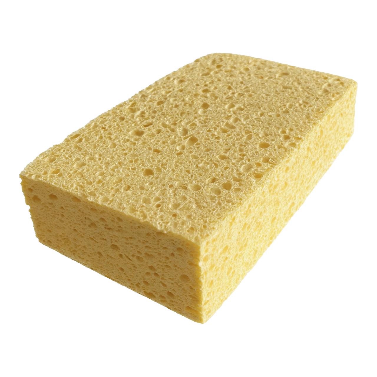 Губка целлюлозная 3059 для мытья плитки эпоксидной и цементной затирки 105х175х45 мм