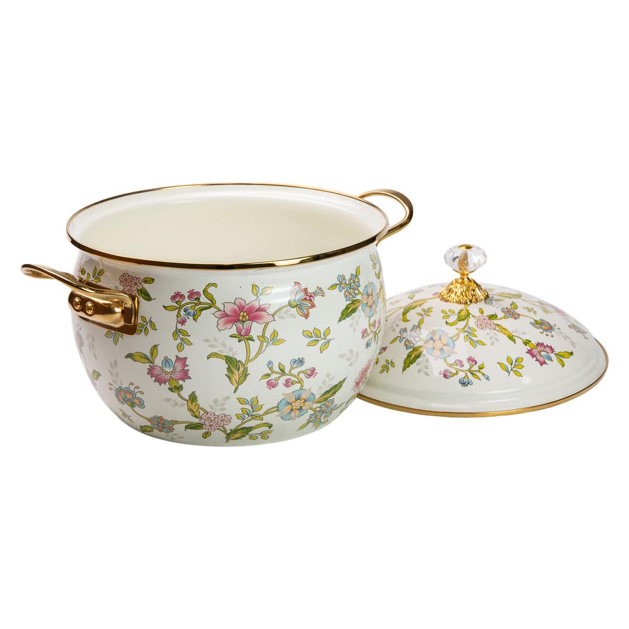 Кастрюля эмалированная 5 л (HP-2-112) - фото 2 Кастрюля эмалированная 5 л (HP-2-112) - фото 2