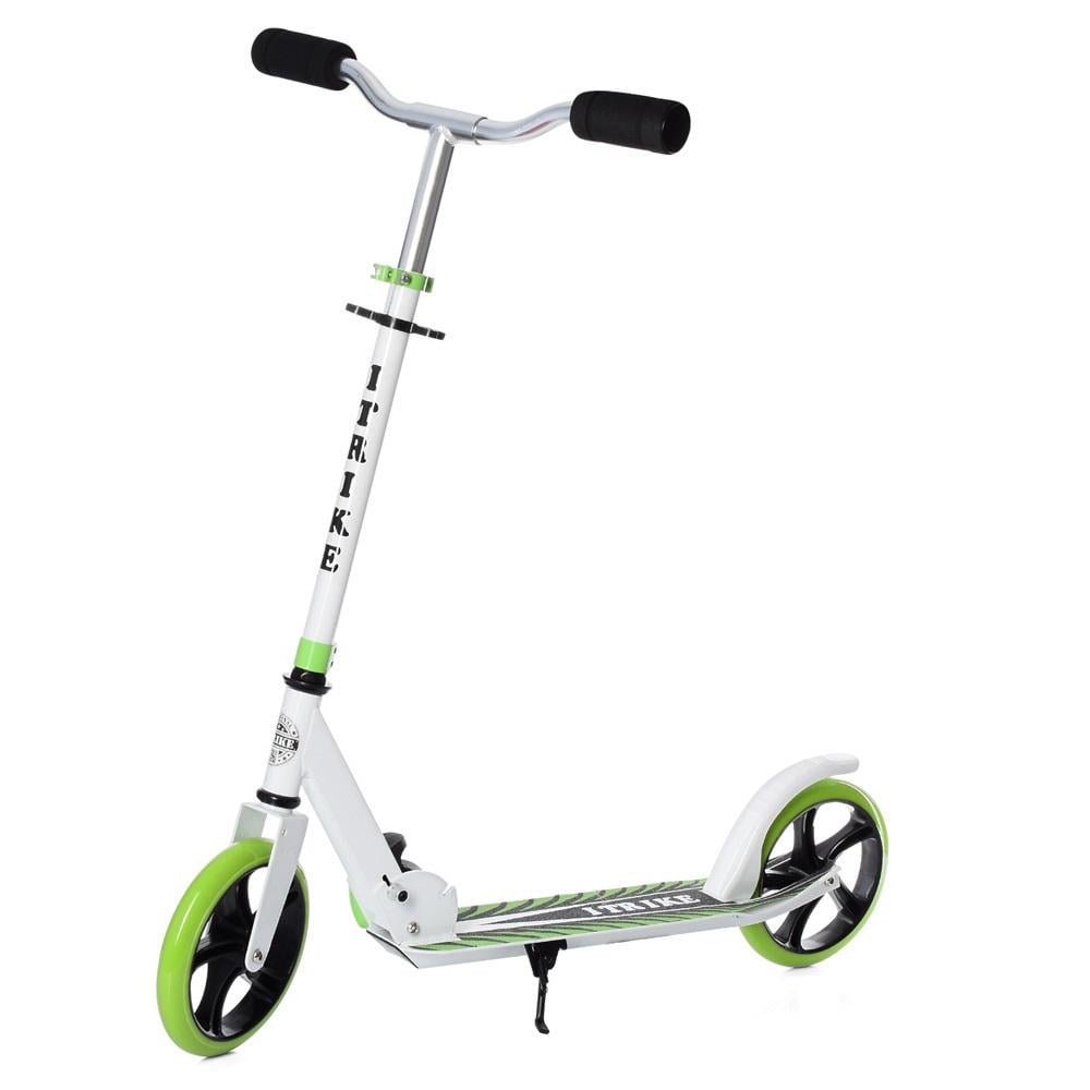 Самокат iTrike SR 2-010-10-W-GR Белый/Зеленый