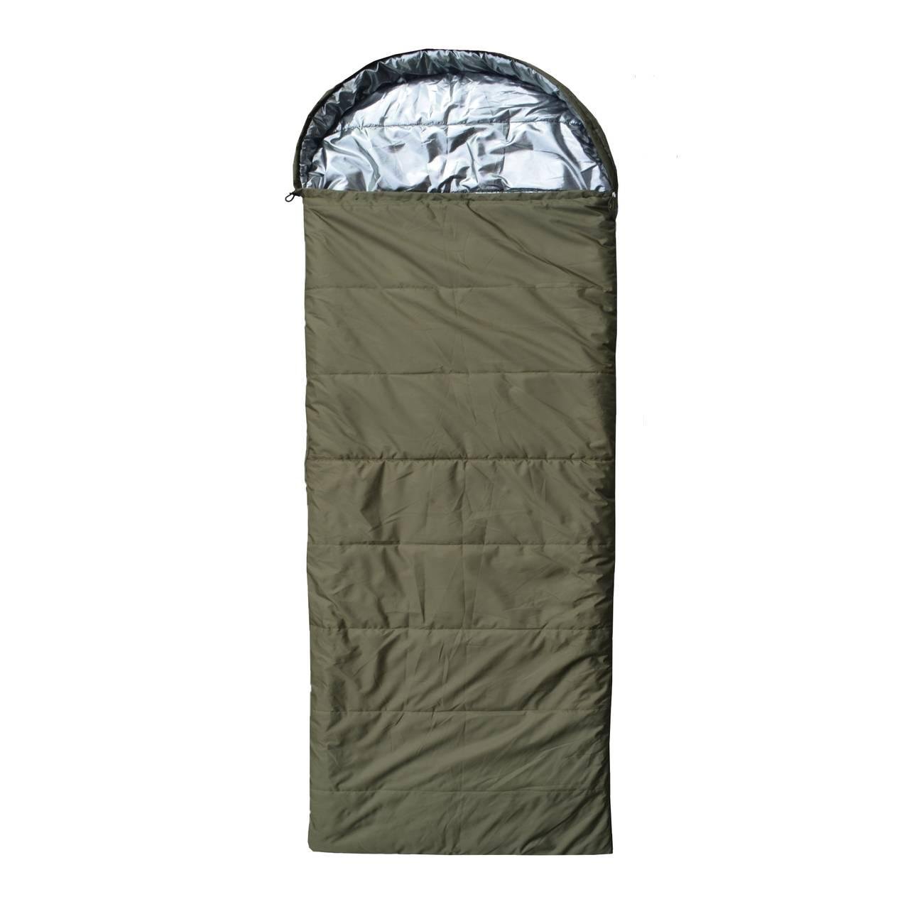 Спальный мешок-одеяло Derby CMK400-90 зимний армейский 240х90 см Хаки (2429237096) Спальный мешок-одеяло Derby CMK400-90 зимний армейский 240х90 см Хаки (2429237096)