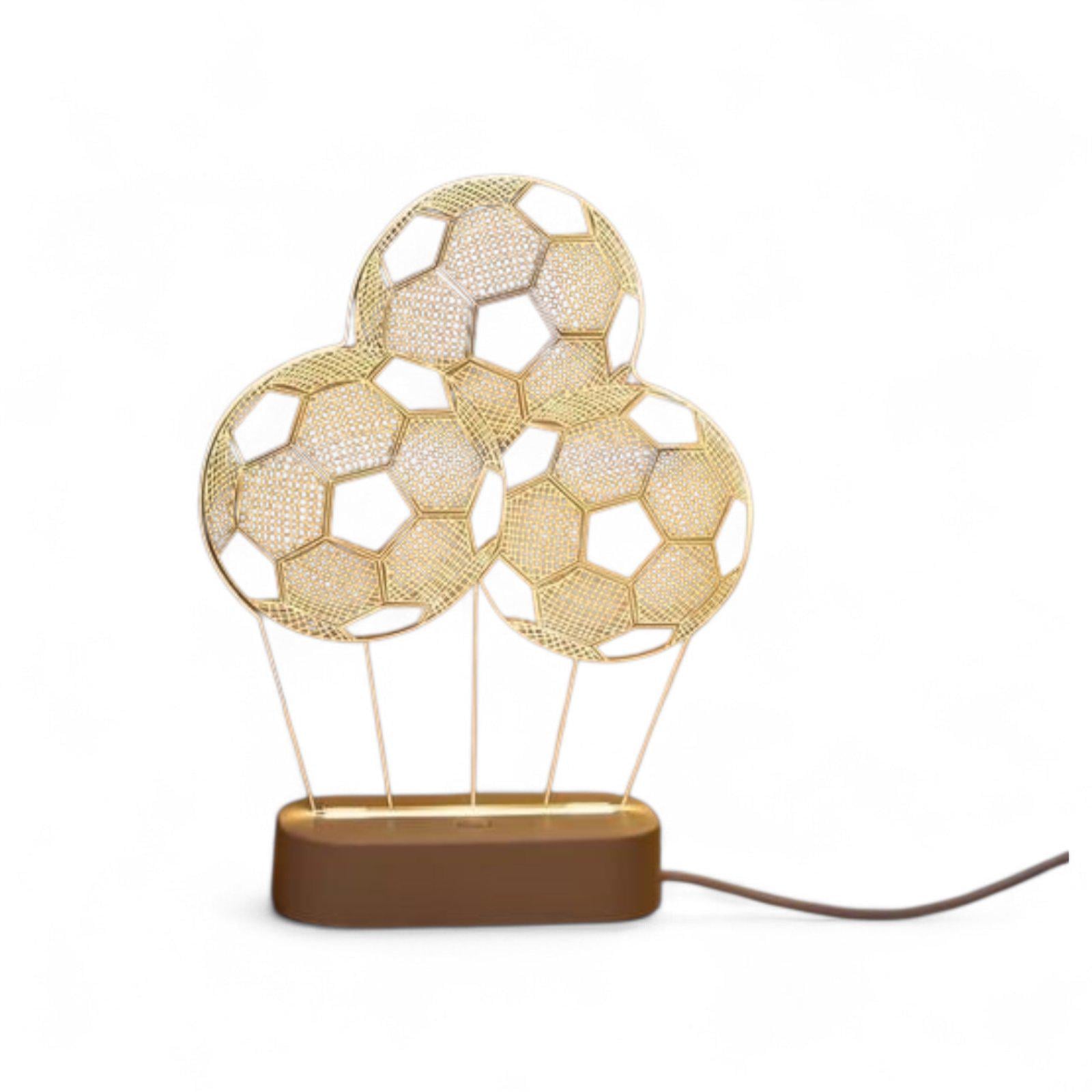 Нічник у вигляді футбольного м'яча USB (SAM-3BL)