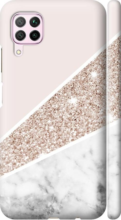 Чехол на Huawei P40 Lite Пастельный мрамор (4342m-1887-42517)