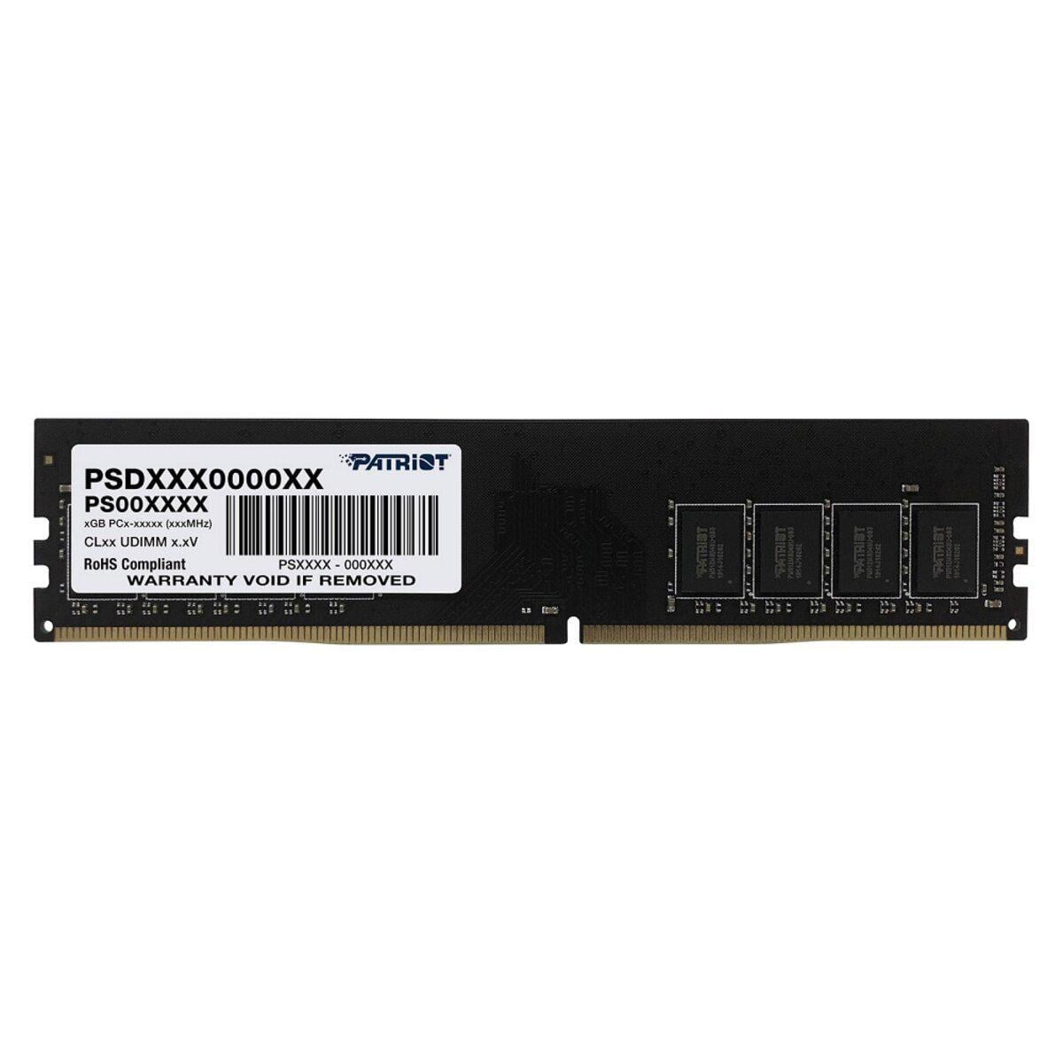 Оперативная память Patriot DDR4 SL 32 Гб 3200 МГц CL22 DIMM Black