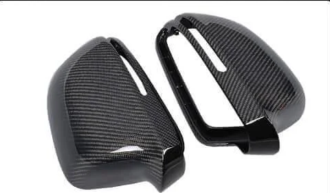 Накладки на зеркала DDCarbon для Audi A3 2003-2012 карбон (132754)