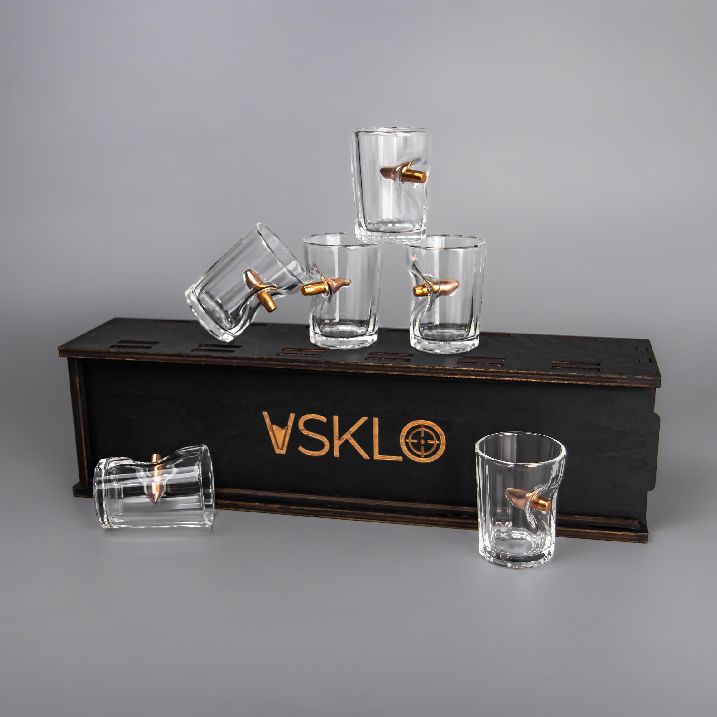 Набор граненых рюмок с шарами на подставке (26294163) - фото 2 Набор граненых рюмок с шарами на подставке (26294163) - фото 2