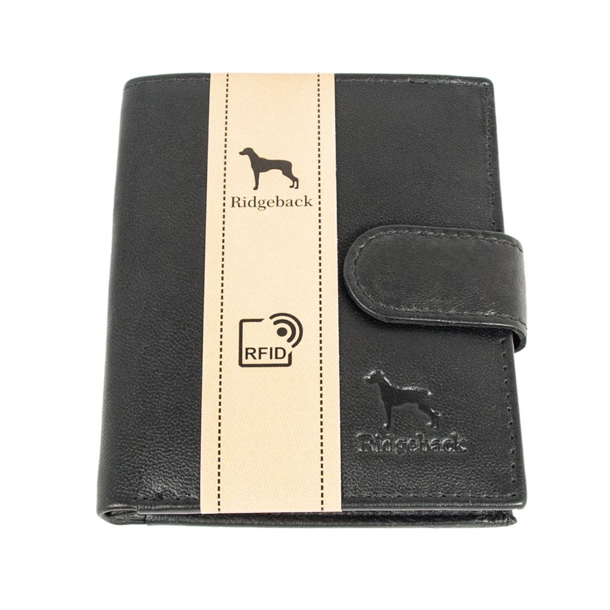 Кошелек кожаный мужской Ridgeback JBNC 32 Black (JBNC32 BLK) - фото 5