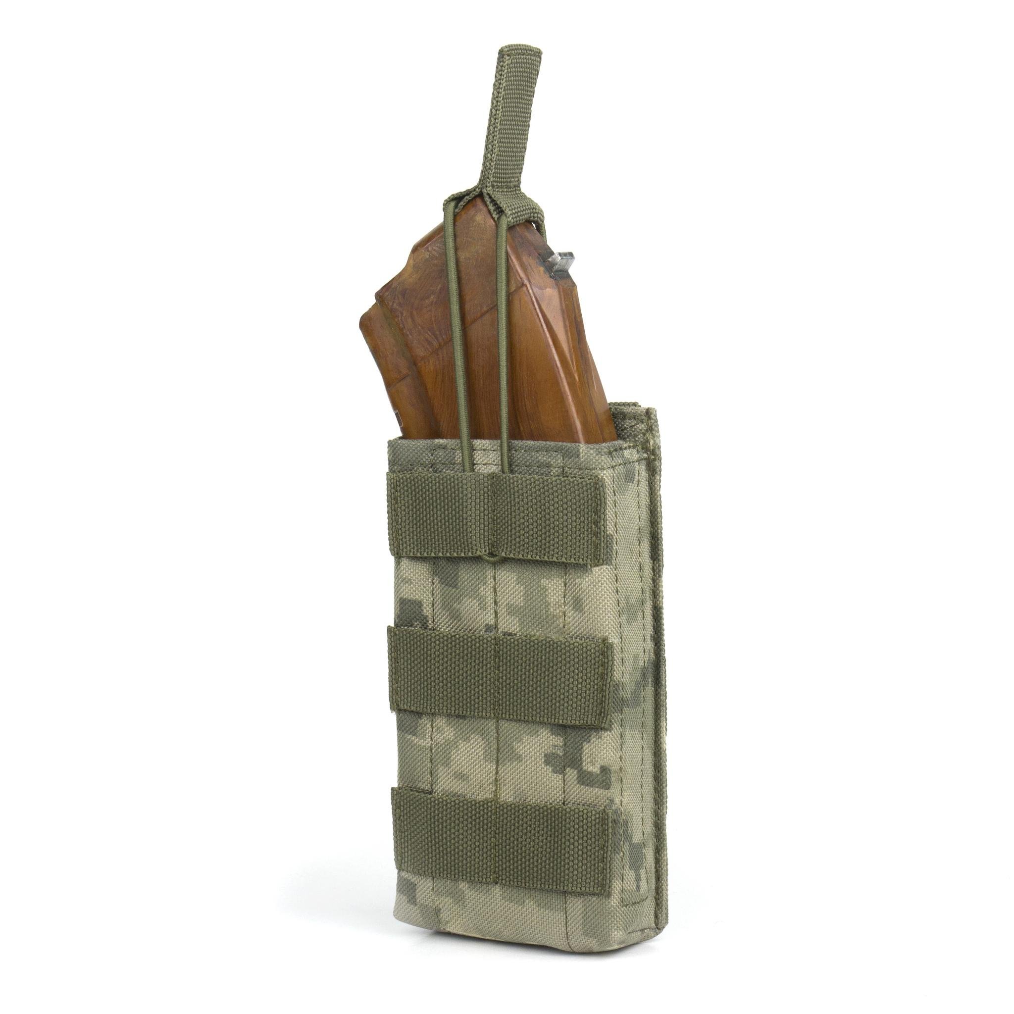 Подсумок для магазинов Dozen AK Magazine Pouch открытый Pixel Olive
