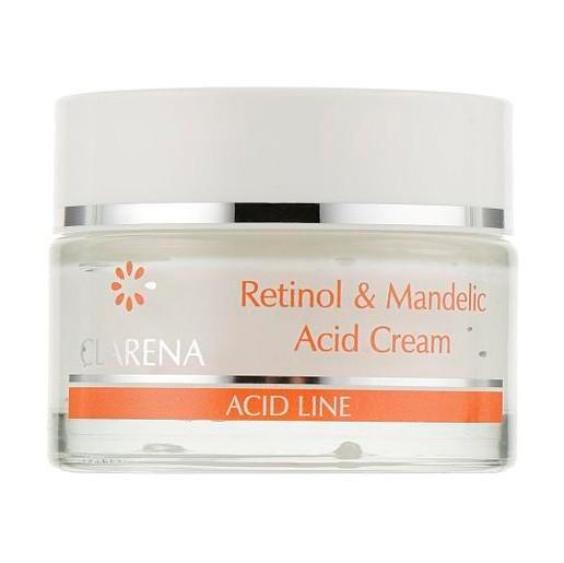 Крем для обличчя Clarena Retinol & Mandelic Acid Cream з ретинолом та мигдальною кислотою 50 мл (1291)