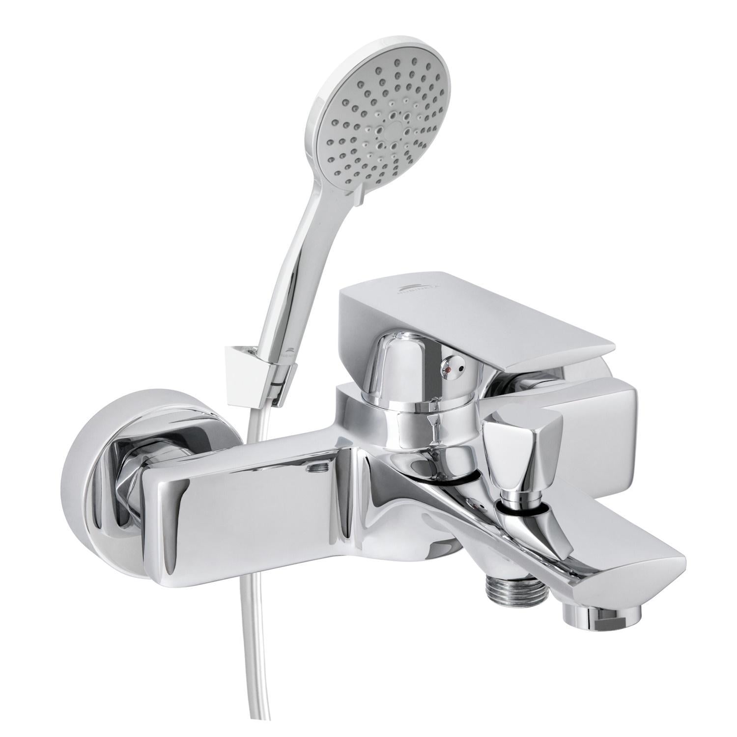 Смеситель для ванны Rubineta Modena 10 K однорычажный Хром (MD10K08)