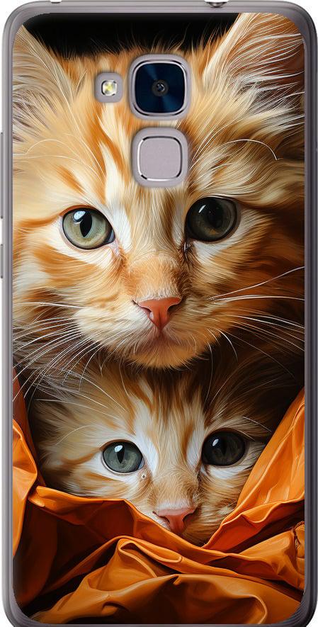 Чехол на Huawei Honor 5C Котики 2 (5664t-356-42517) Чехол на Huawei Honor 5C Котики 2 (5664t-356-42517)