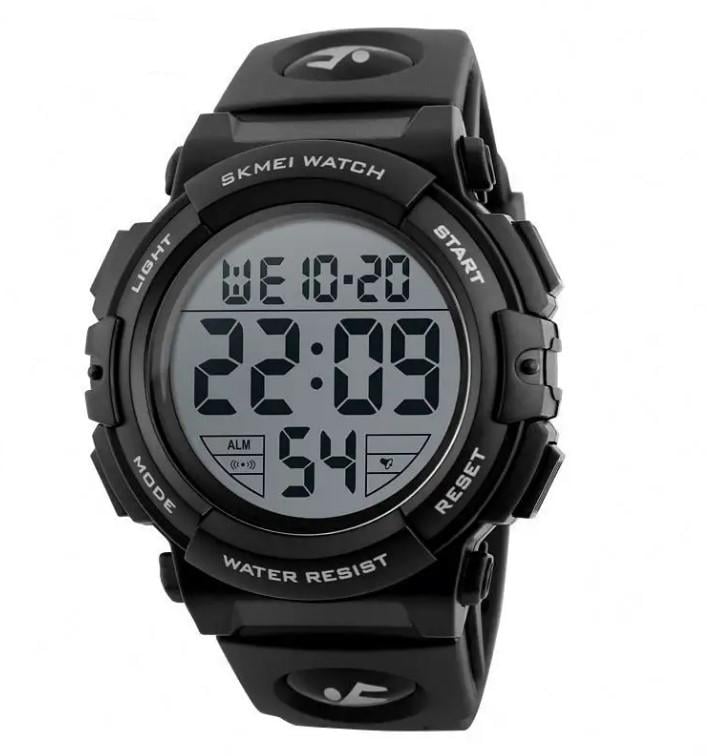 Годинник наручний Skmei 1258 Black (17087)