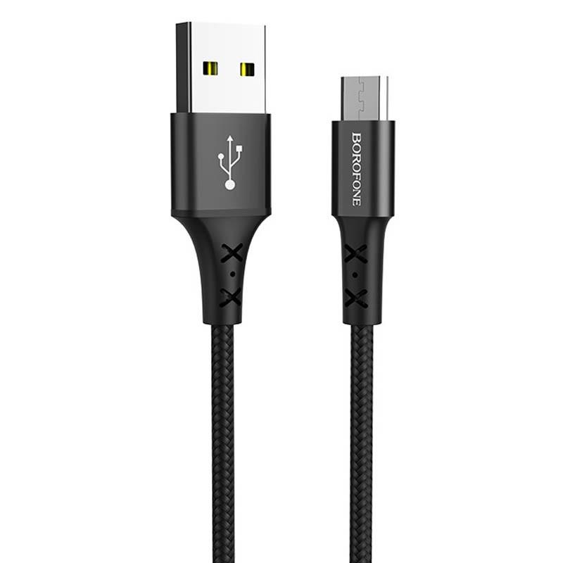 Дата кабель Borofone BX20 Enjoy USB to MicroUSB 1 м Black