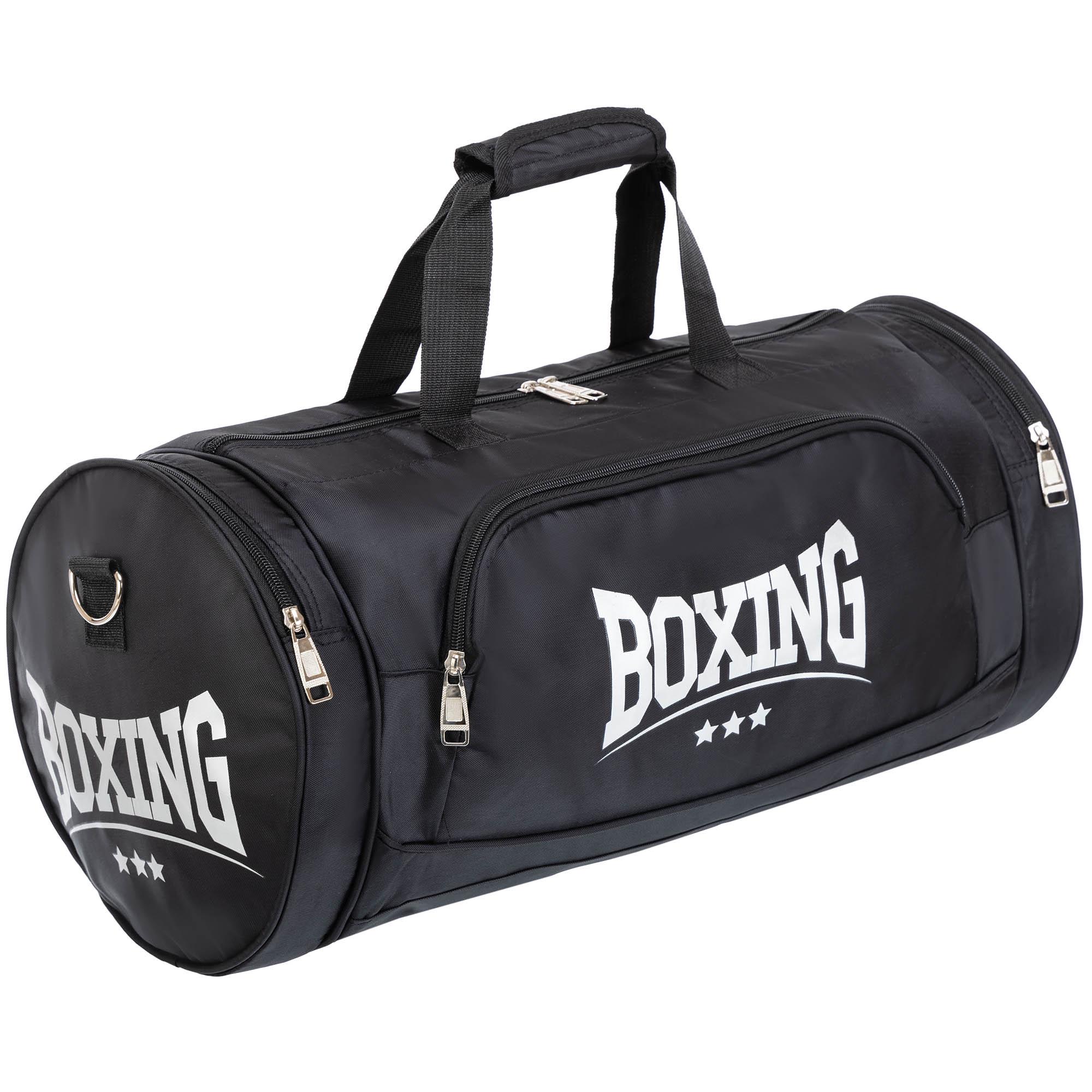 Спортивная сумка BOXING GA-9786 Бочонок 43 л 55x28x28 см PL Черный (GA-9786)