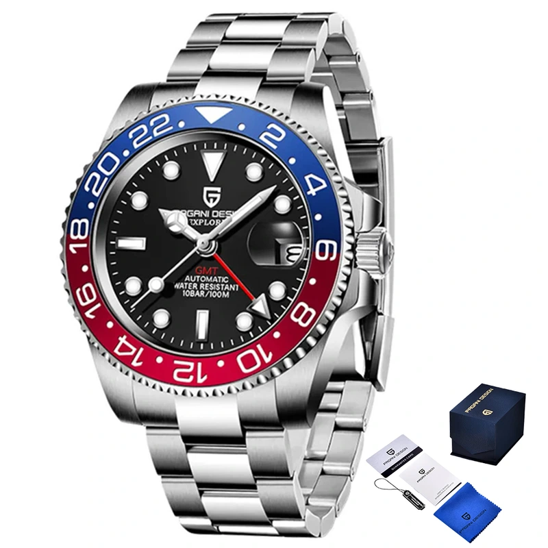 Наручний годинник Pagani Design PD-1662 Pepsi (1138-0165) Наручний годинник Pagani Design PD-1662 Pepsi (1138-0165)