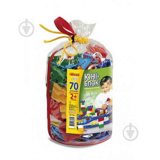 Конструктор ЮНІ-блок 70 деталей Юніка (0712)