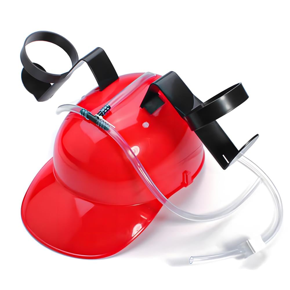 Каска для пива с соломинкой Красный (27-ALK-0847) - фото 4 Каска для пива с соломинкой Красный (27-ALK-0847) - фото 4