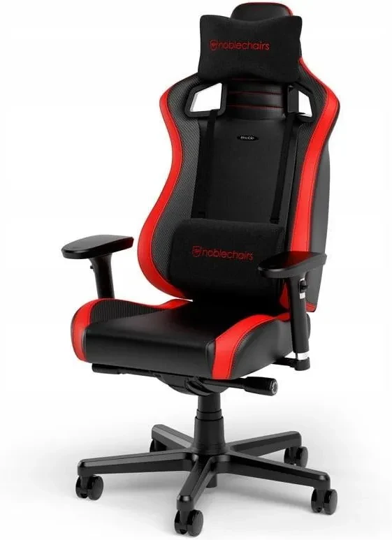 Комп'ютерне крісло геймерське Noblechairs EPIC Compact Чорно‑червоний (NBL‑ECC‑PU‑RED)