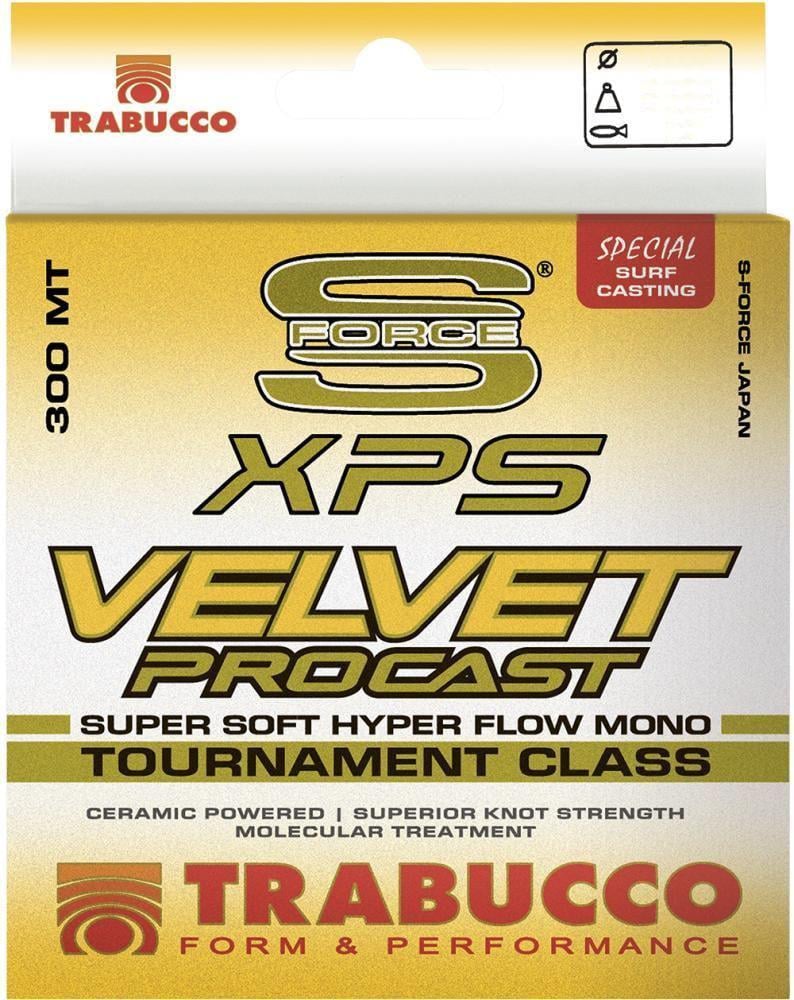 Леска Trabucco S-Force XPS Velvet Pro Cast 600 м 0,25 мм 6,67 кг