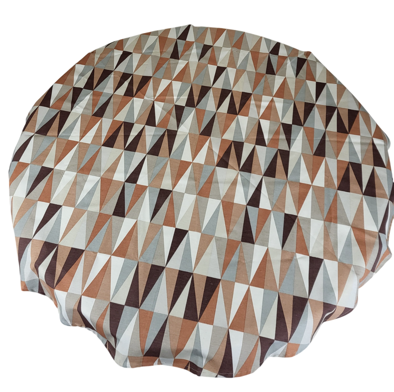 Скатерть круглая с коричневыми ромбами d 130 см (1616) Скатерть круглая с коричневыми ромбами d 130 см (1616)