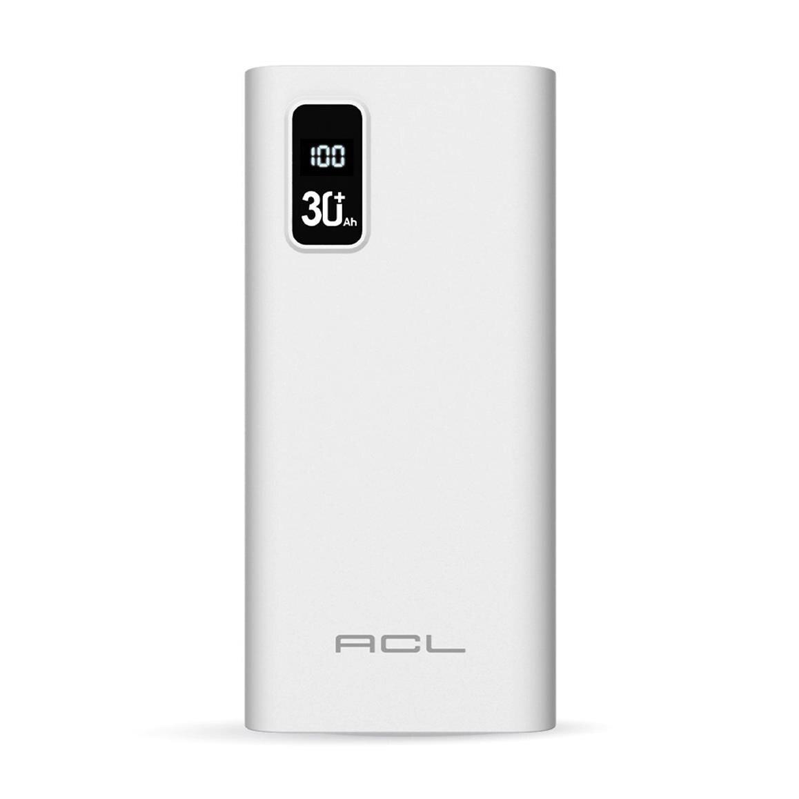 Повербанк ACL PW47 Power Bank 30000 mAh Белый - фото 1