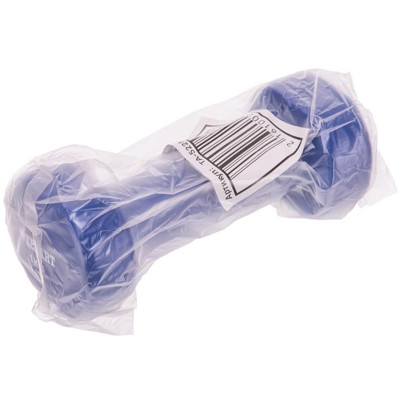 Гантели для фитнеса с виниловым покрытием Zelart Beauty TA-5225-1 2 шт. 1 кг Синий (DR004973) - фото 7 Гантели для фитнеса с виниловым покрытием Zelart Beauty TA-5225-1 2 шт. 1 кг Синий (DR004973) - фото 7