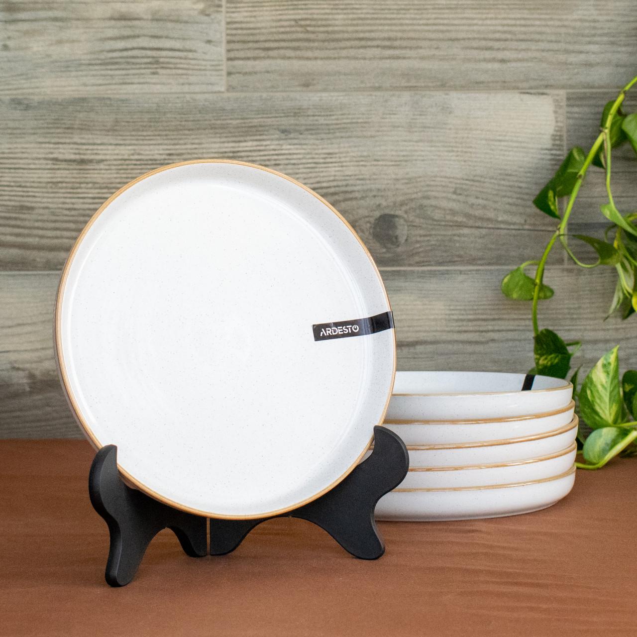 Сервиз из керамической посуды Ardesto Apulia 30 White - фото 6