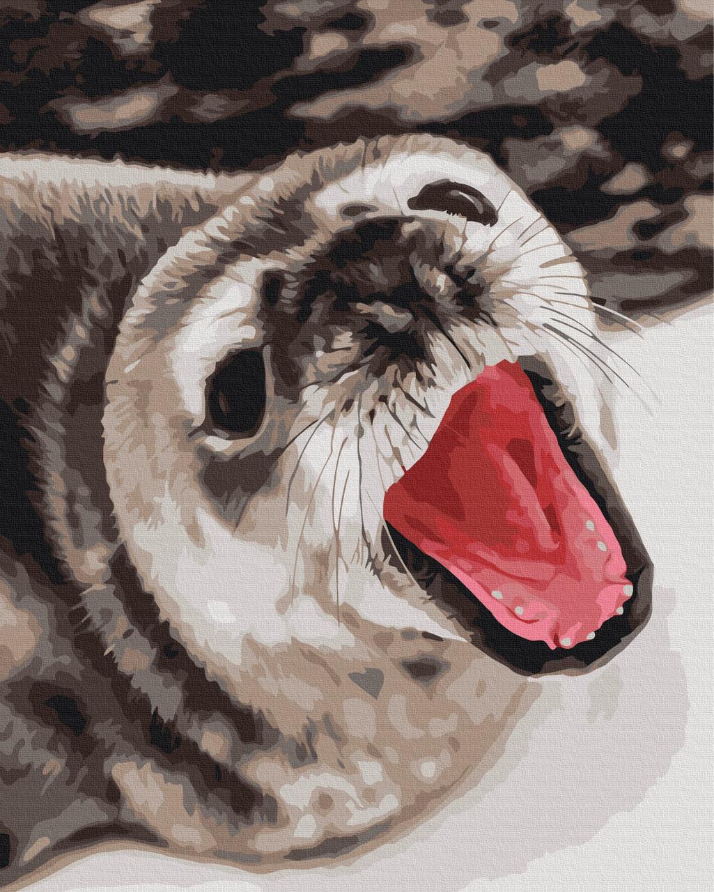 Картина по номерам Brushme "Тюленьи зевки" (BS54264) Картина по номерам Brushme "Тюленьи зевки" (BS54264)