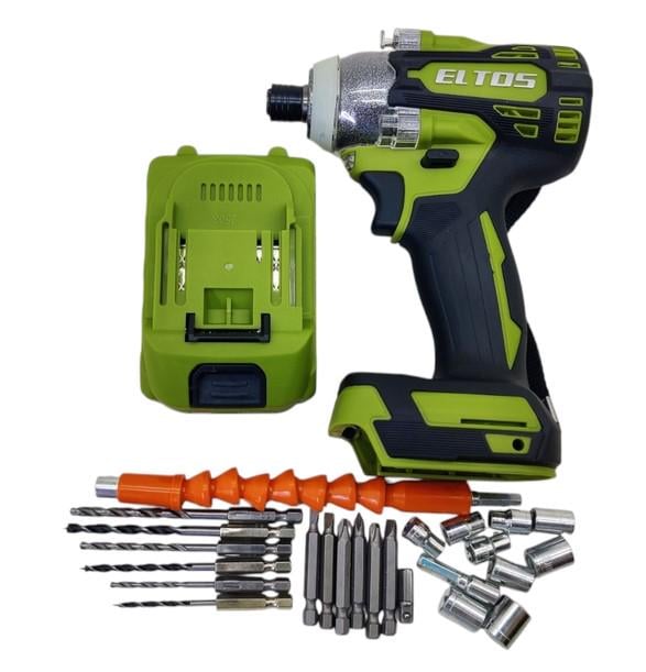 Гвинтоверт акумуляторний Eltos АГУ-20 BL ударний (45767)
