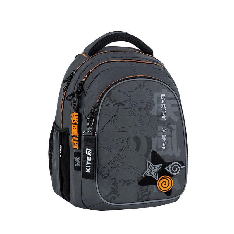 Рюкзак KITE Education teens Naruto Shippuden 40x29x17 см 20,5 л Серый (NR25-8001M)