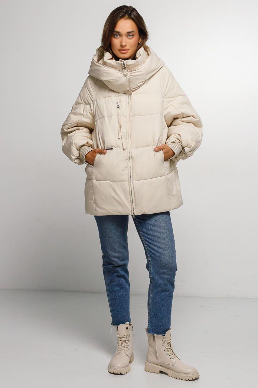Куртка-зефирка S Молочный (7207a/S)